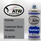 Preview: Honda, Celestial Blue Metallic, B-564M: 400ml Sprühdose, von ATW Autoteile West.